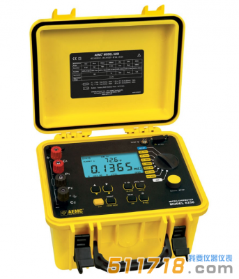 美国AEMC 6250便携式10A、0.1μΩ分辨率数字微欧计